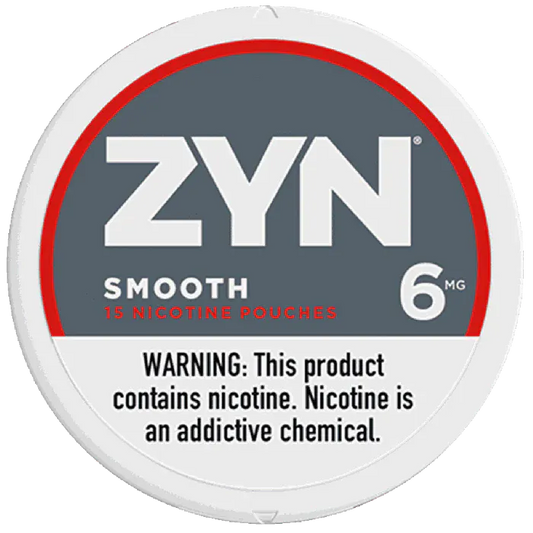 Smooth - ZYN Nicotine Pouches - 15ct
