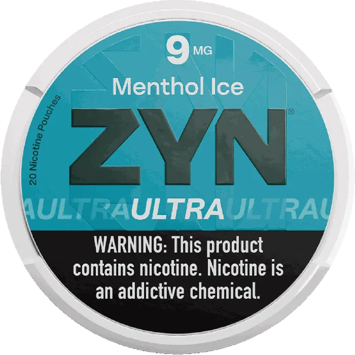 Menthol ICE - ZYN Ultra Nicotine Pouches - 20ct