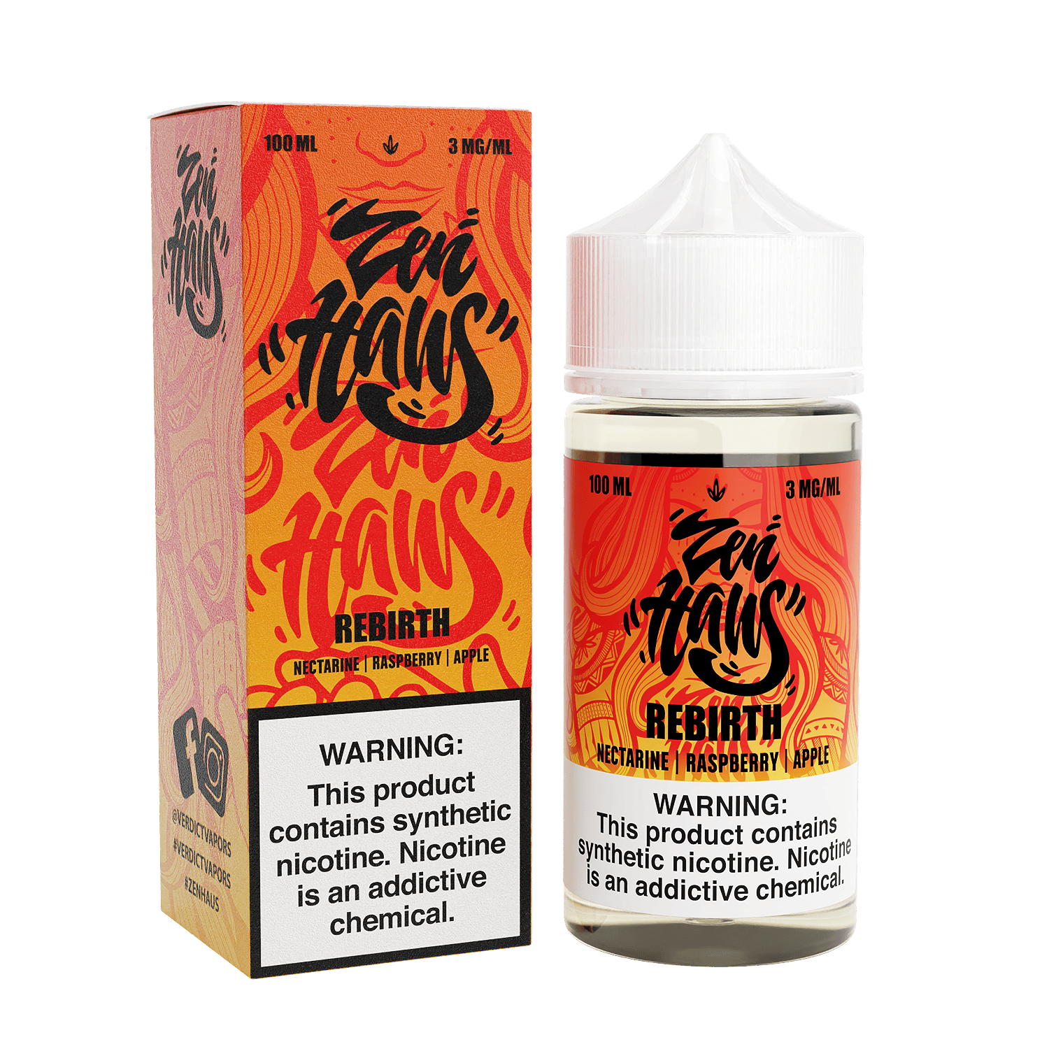 Rebirth Vape Juice by Zen Haus Nectarine Raspberry Apple Giant Vapes Rebirth Vape Juice by Zen Haus Nectarine Raspberry Apple Giant Vapes