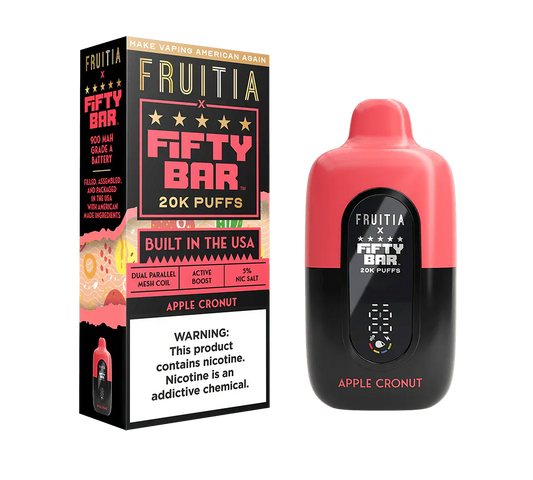 Fruitia x Fifty Bar 20K Disposable