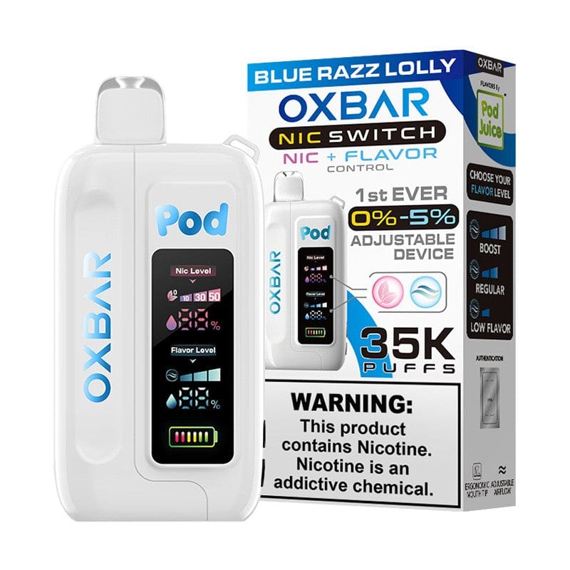 OXBAR x Pod Juice Nic Switch 35K Disposable | Giant Vapes OXBAR x Pod Juice Nic Switch 35K Disposable | Giant Vapes