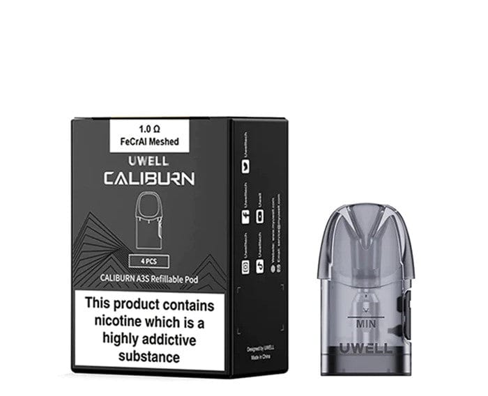 Uwell Caliburn A3S Replacement Pods - Vape Coil - Giant Vapes Uwell Caliburn A3S Replacement Pods - Vape Coil - Giant Vapes