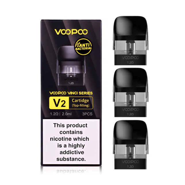 elf bar vape uk VOOPOO Vinci V2 Replacement Pods - Vape Pod main image 1
