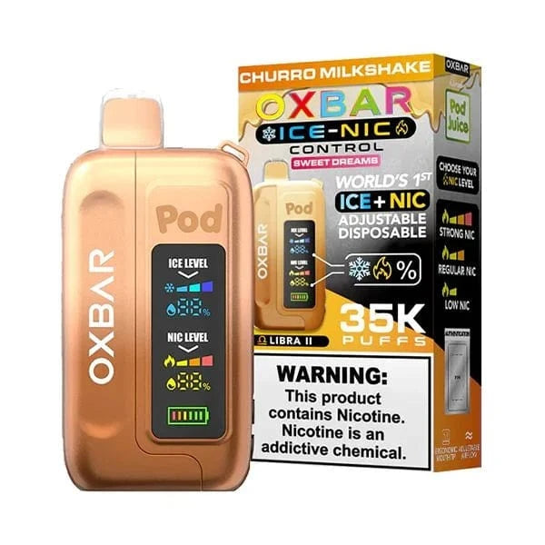 OXBAR X Pod Juice Ice-Nic Control 35K Disposable
