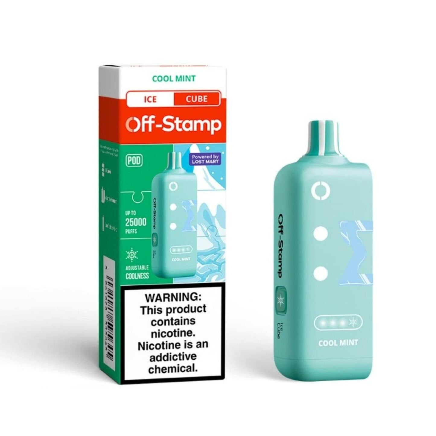 Off-Stamp ICE Cube 25K Disposable PODS
