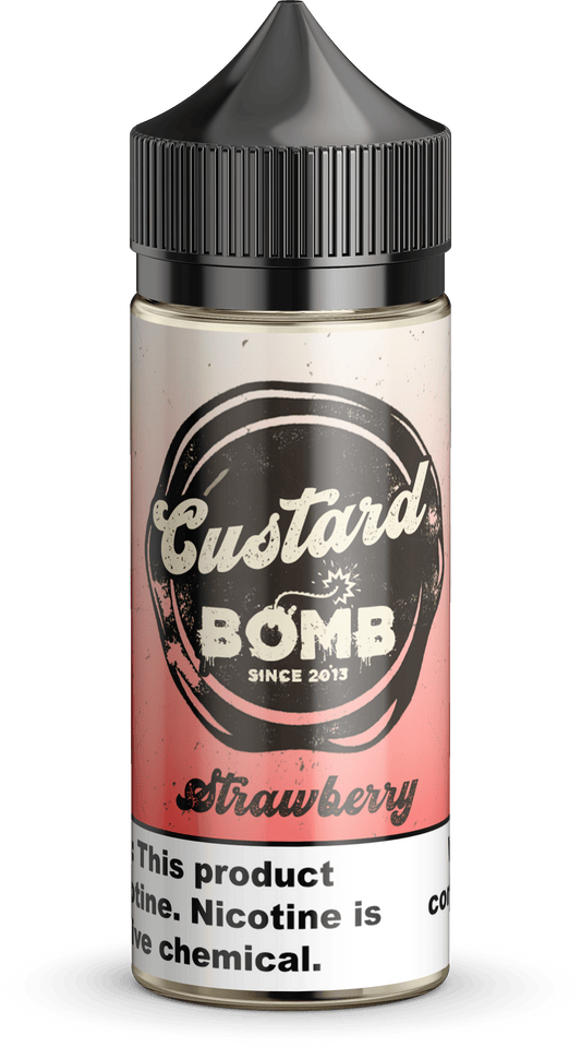Strawberry - Custard Bomb - 100mL