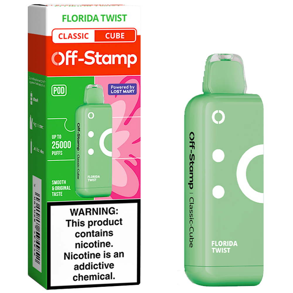 Off-Stamp Classic Cube 25K Pods 18mL Lost Mary Disposable Giant Vapes Off-Stamp Classic Cube 25K Pods 18mL Lost Mary Disposable Giant Vapes