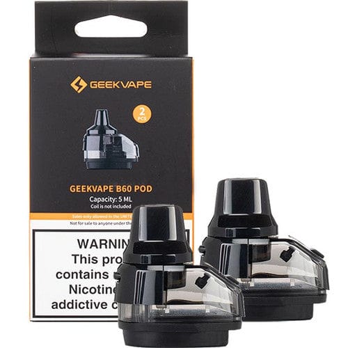 GeekVape B60 Aegis Boost 2 Replacement Pods - Vape Pods | Giant Vapes GeekVape B60 Aegis Boost 2 Replacement Pods - Vape Pods | Giant Vapes