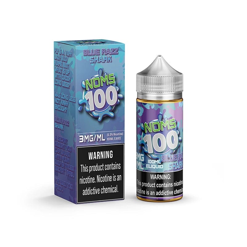 Blue Razz Shark - NOMS 100 - Vape Juice | Giant Vapes Blue Razz Shark - NOMS 100 - Vape Juice | Giant Vapes