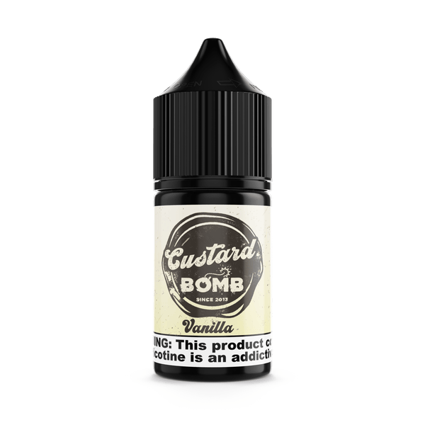 Custard Bomb Vanilla Salt Nic 30mL Vapergate Giant Vapes Custard Bomb Vanilla Salt Nic 30mL Vapergate Giant Vapes
