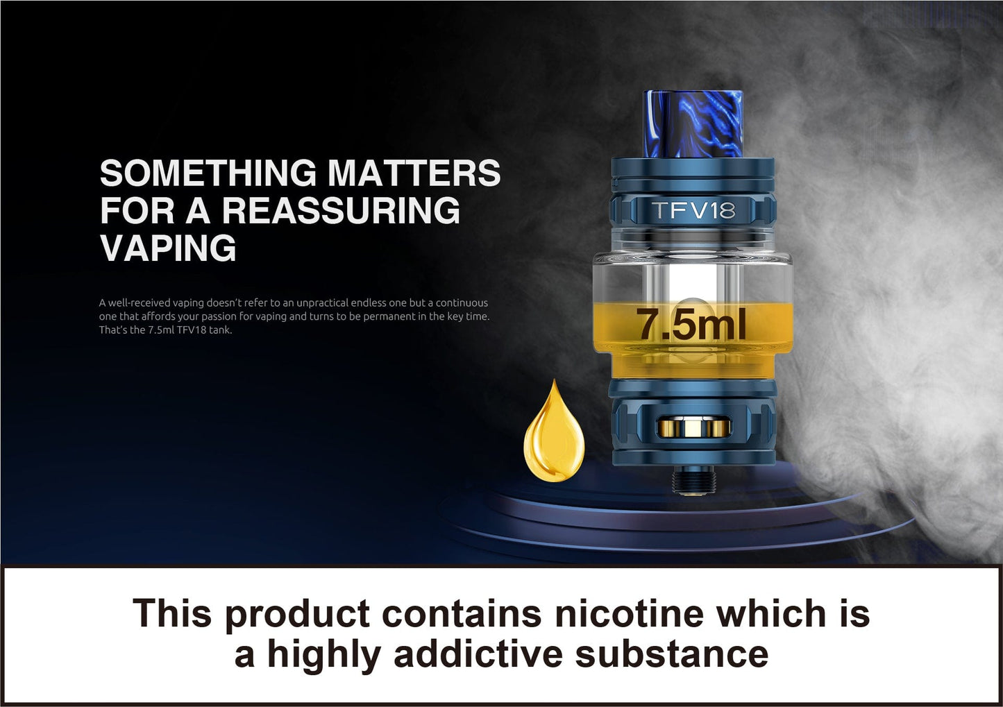 SMOK TFV18 Mesh Sub-Ohm Tank
