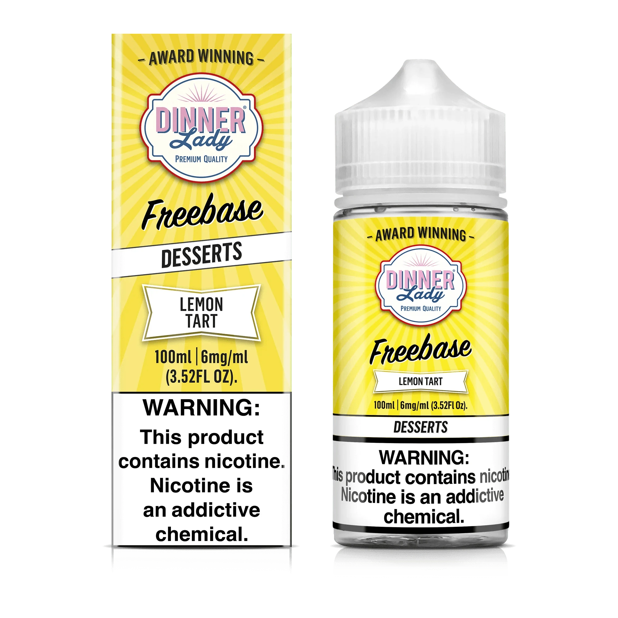 Lemon Tart Vape Juice 100mL | Dinner Lady E-Liquid Giant Vapes Lemon Tart Vape Juice 100mL | Dinner Lady E-Liquid Giant Vapes