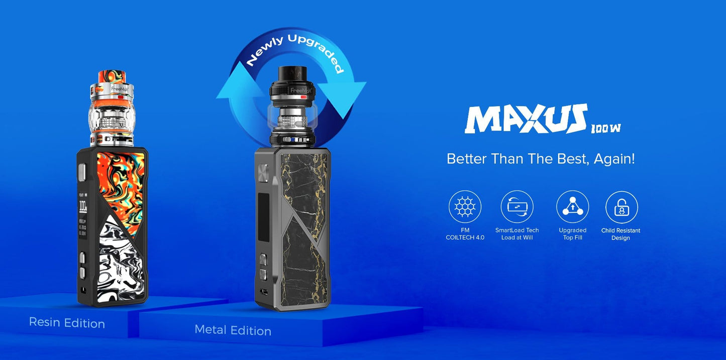 FreeMaX MAXUS 100W Starter Kit