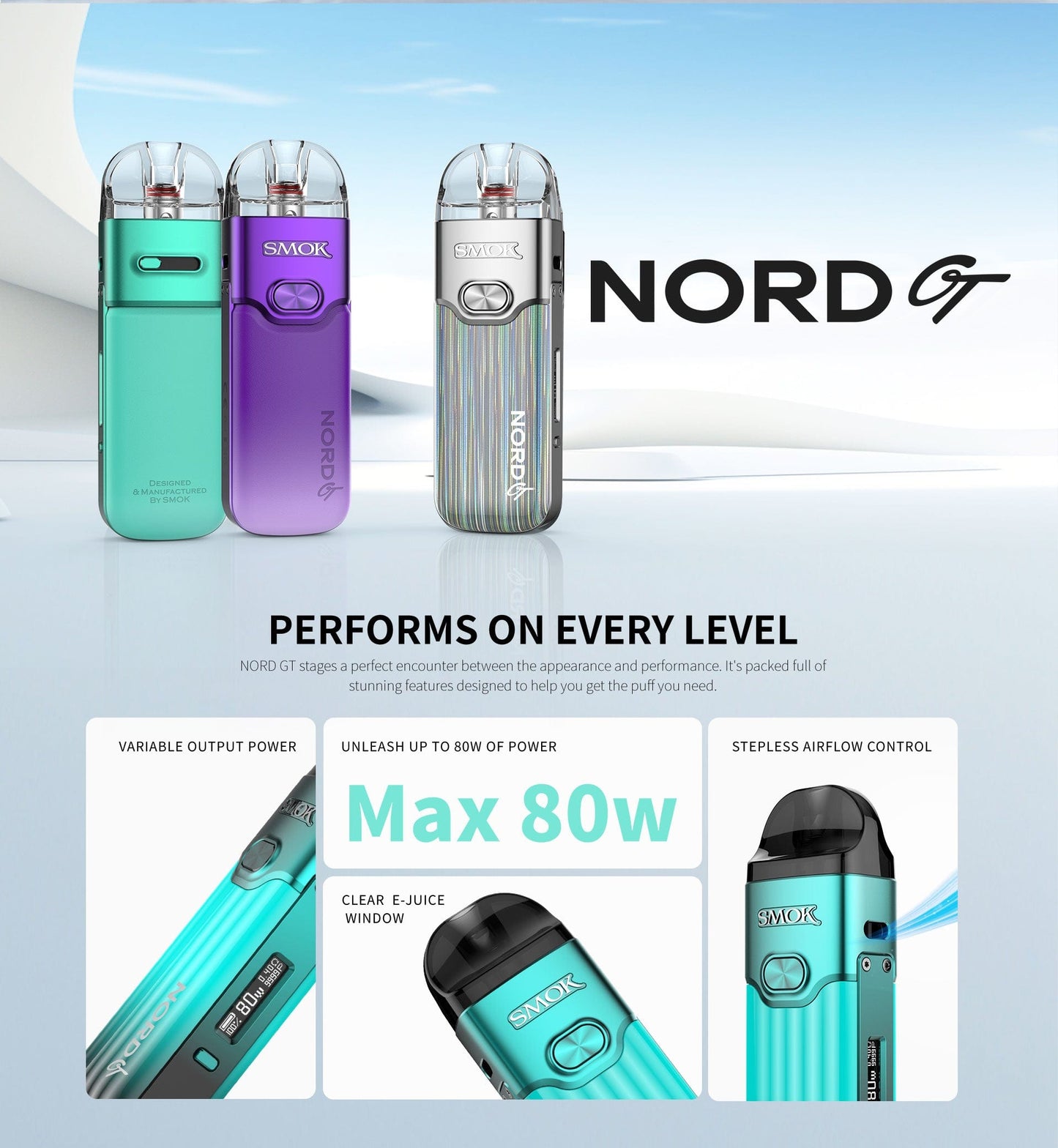 SMOK Nord GT 80W Pod System