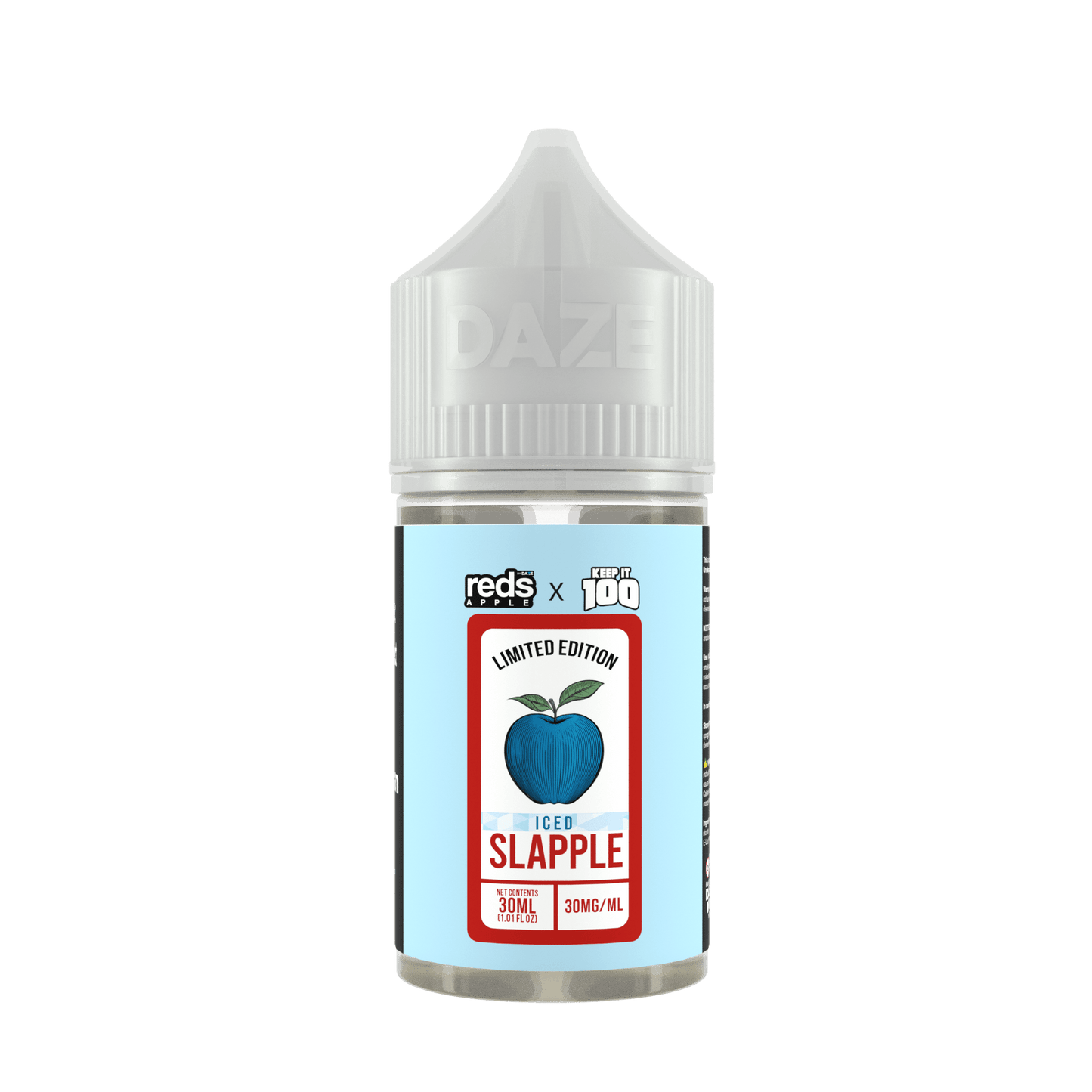Slapple ICED SALT - Red's Apple E-Juice x Keep It 100 - 30mL