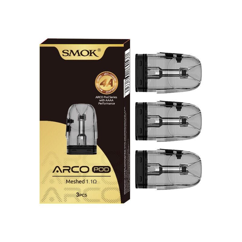SMOK ARCO Replacement Pods (3-Pack) – 2mL Refillable Pods – Giant Vapes