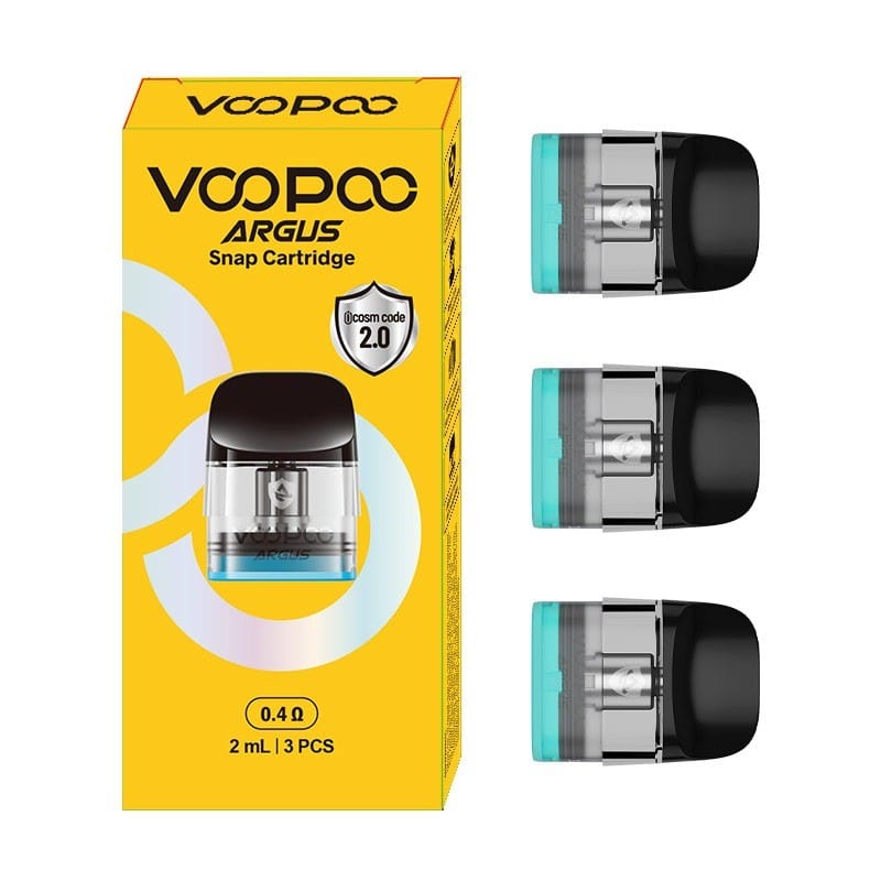 VOOPOO Argus Snap Pods 3-Pack | Top-Fill Pods with iCosm 2.0 Giant Vapes VOOPOO Argus Snap Pods 3-Pack | Top-Fill Pods with iCosm 2.0 Giant Vapes
