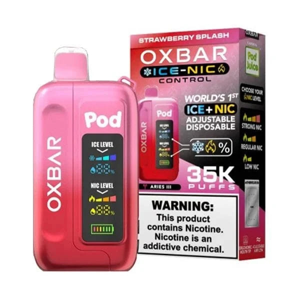 OXBAR X Pod Juice Ice-Nic Control 35K Disposable
