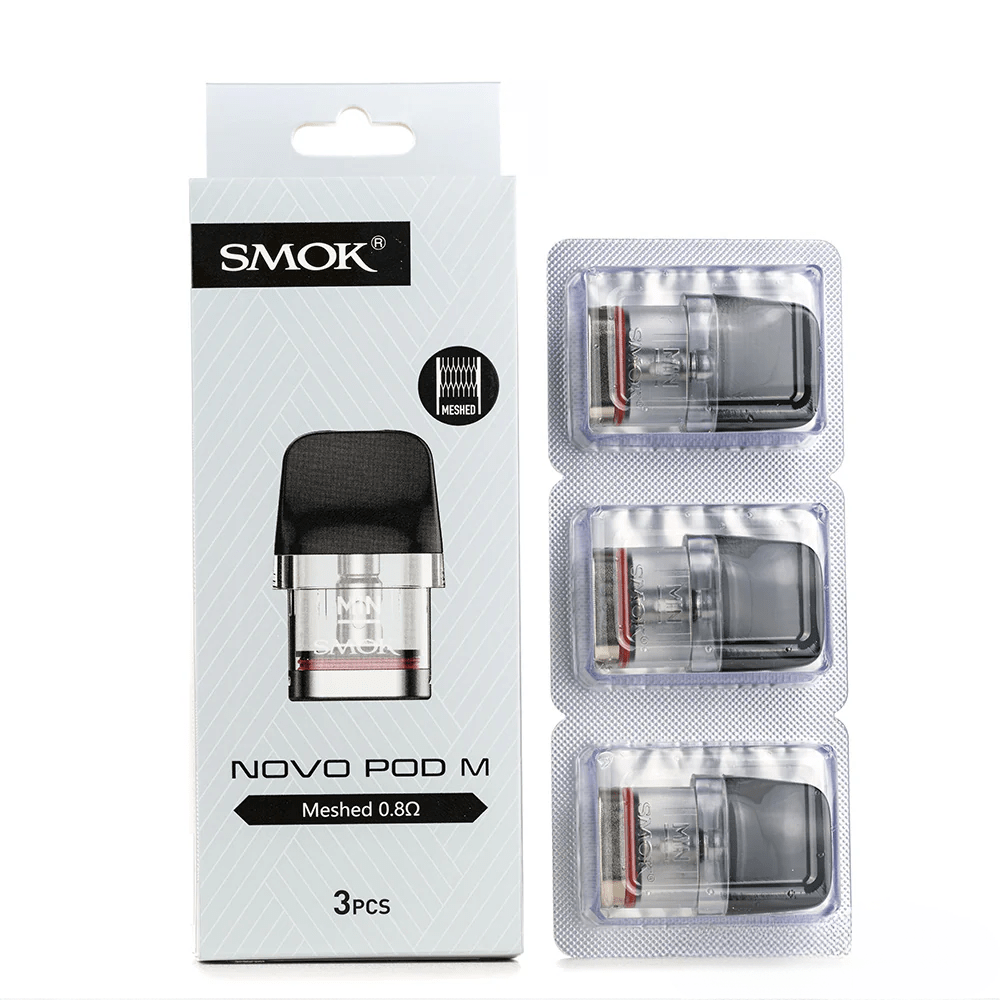 SMOK Novo M Replacement Pods - Vape Pods | Giant Vapes SMOK Novo M Replacement Pods - Vape Pods | Giant Vapes