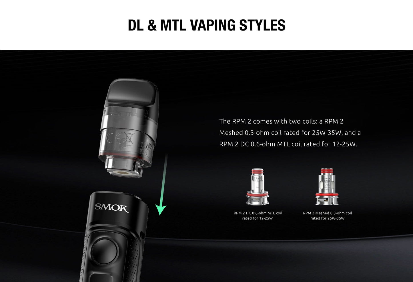 SMOK RPM C 50W Pod Kit