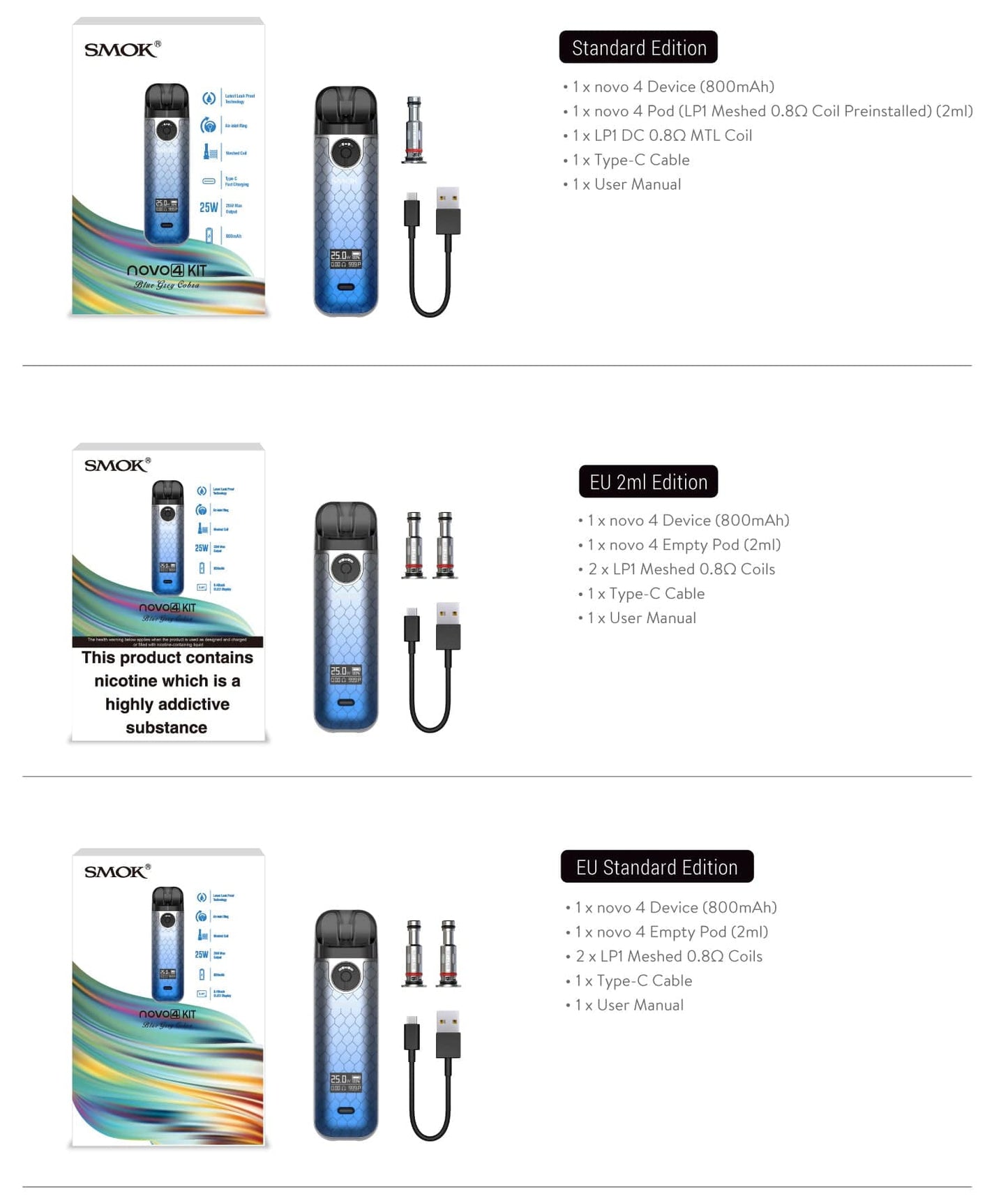 SMOK Novo 4 Pod Kit