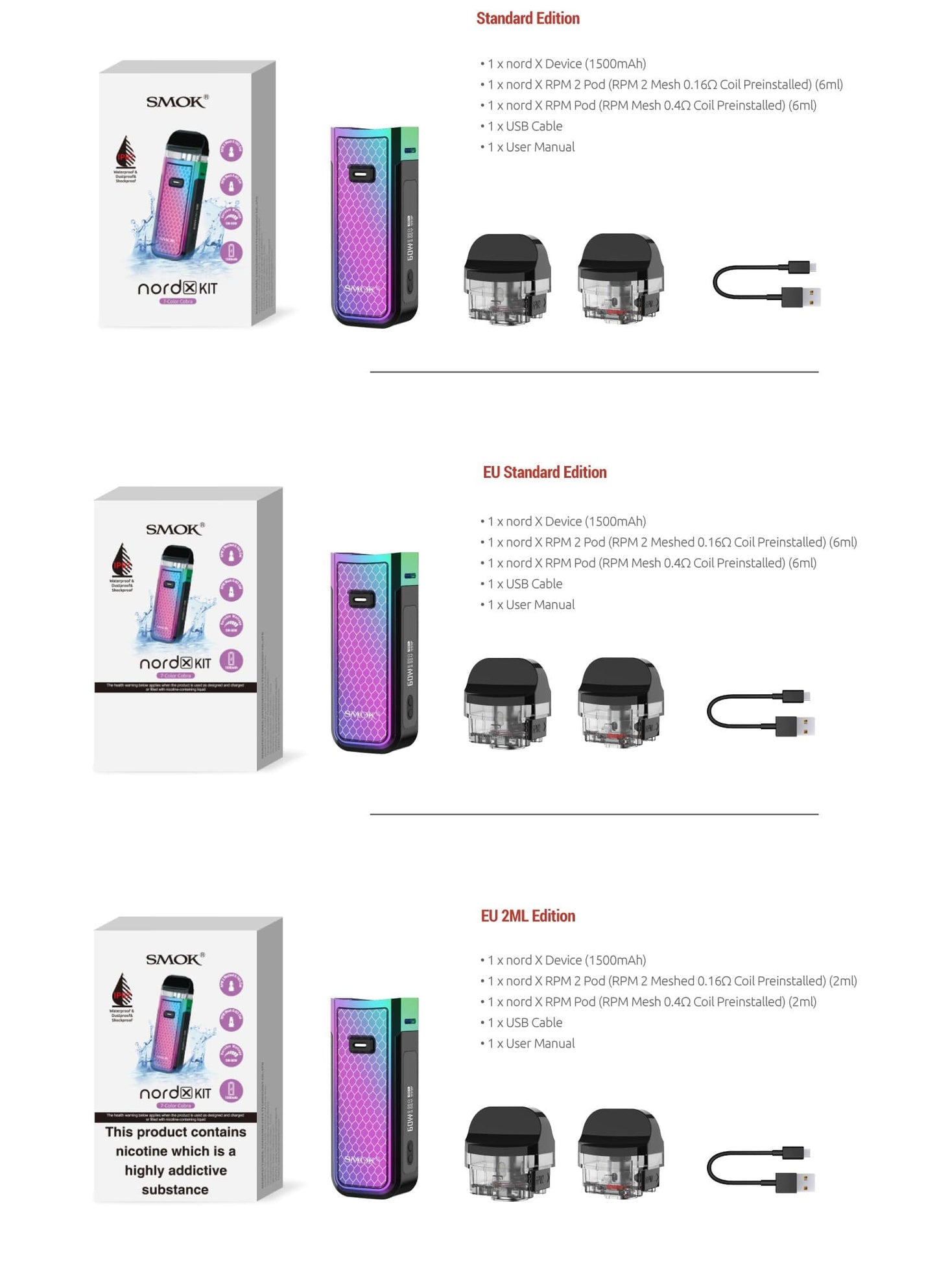 SMOK NORD X 60W Pod System