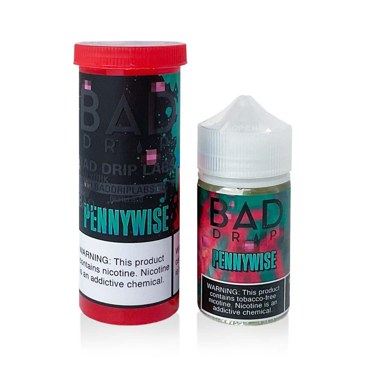 Bad Drips Pennywise eliquid bottle