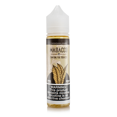 Cassadaga Liquids - Mabacco Eliquid Bottle