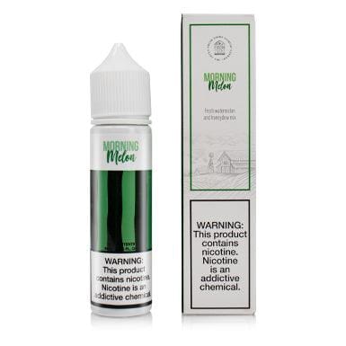 Fresh Farms Eliquid - Morning Melon eliquid bottle with box