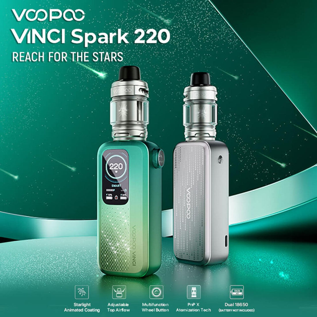 Hardware Spotlight: VOOPOO Vinci Spark 220 Starter Kit Giant Vapes Hardware Spotlight: VOOPOO Vinci Spark 220 Starter Kit Giant Vapes