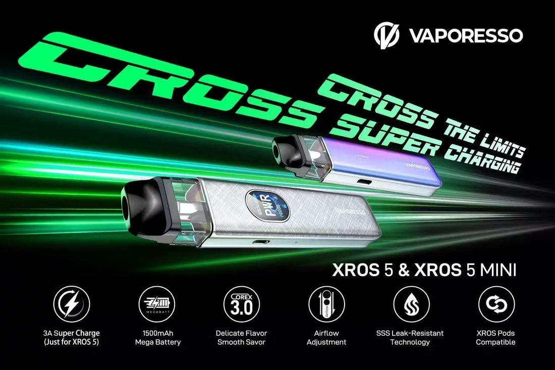 Hardware Spotlight: Vaporesso XROS 5 & XROS 5 Mini | Giant Vapes Blog Hardware Spotlight: Vaporesso XROS 5 & XROS 5 Mini | Giant Vapes Blog