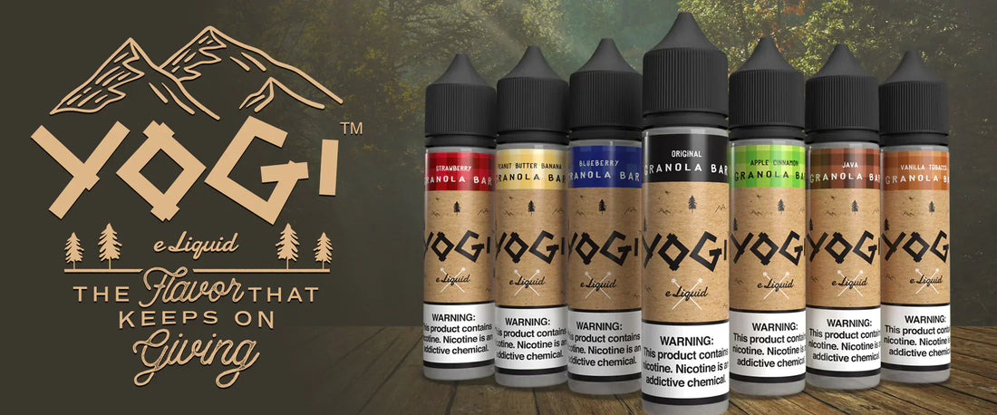 Yogi E-Liquid Banner