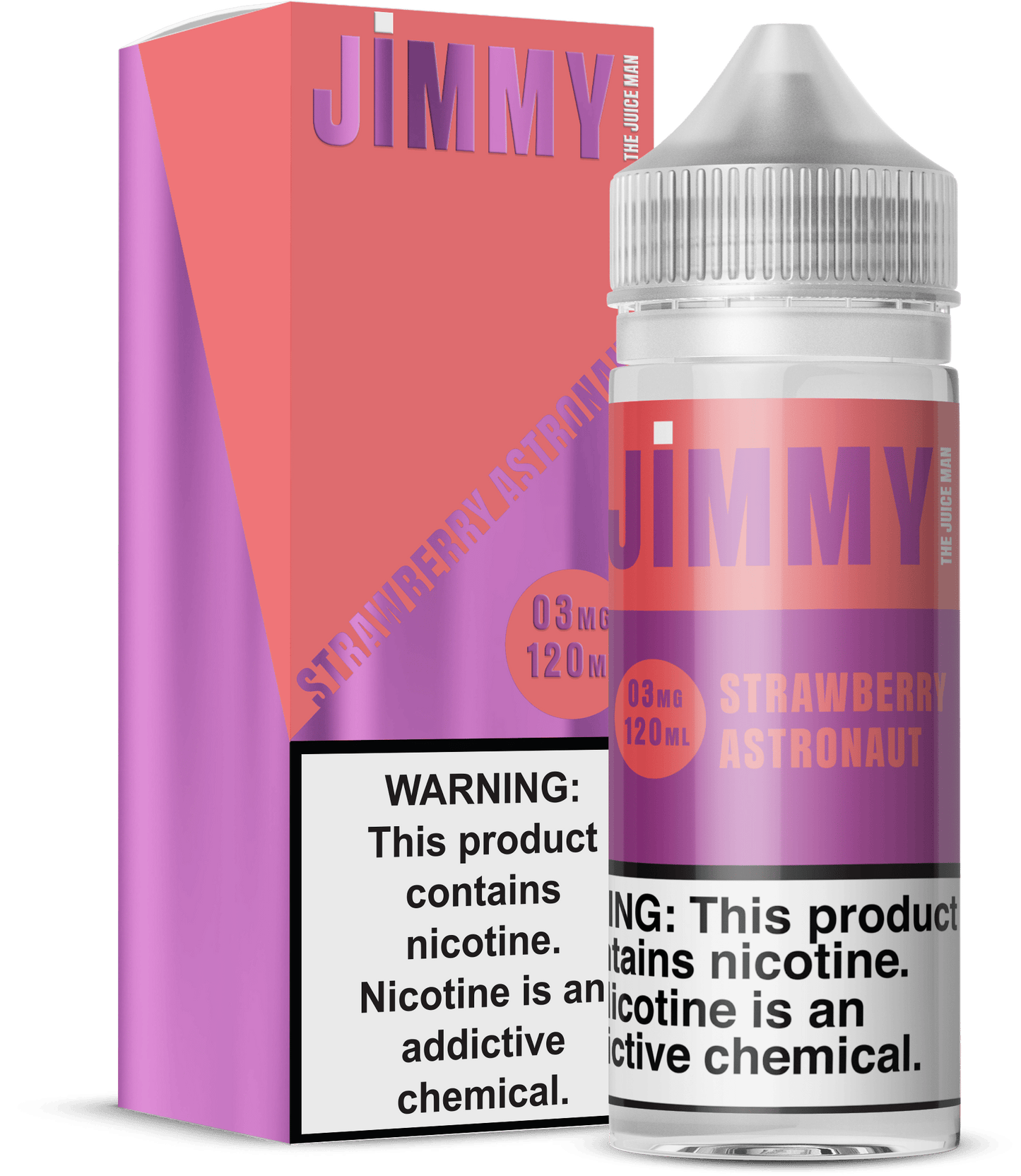 Strawberry Astronaut - Jimmy The Juice Man - 120mL