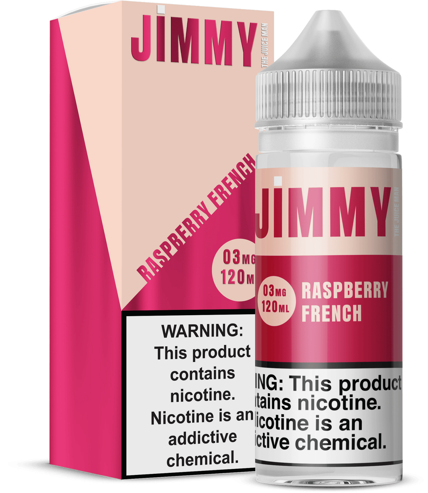 Raspberry French - Jimmy The Juice Man - 120mL