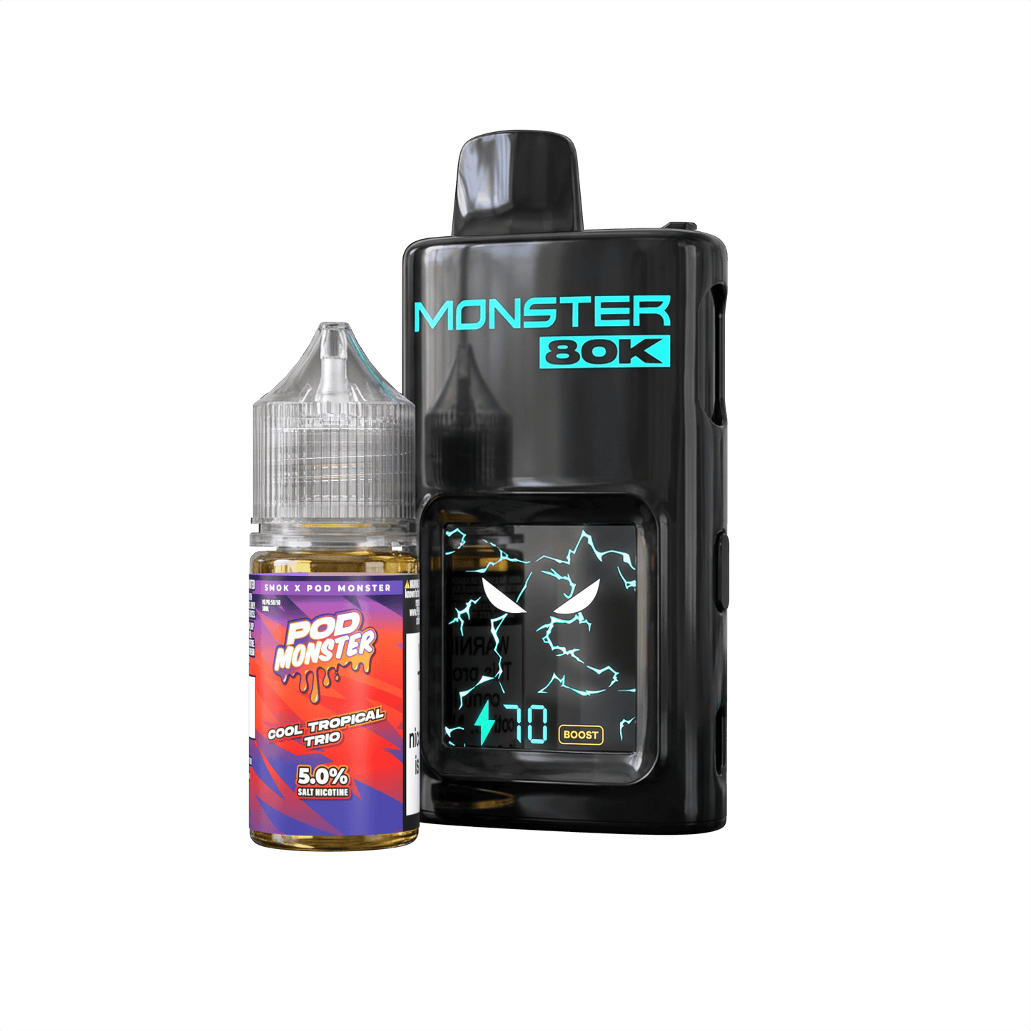 Pod Monster X Smok 80K Refillable Disposable
