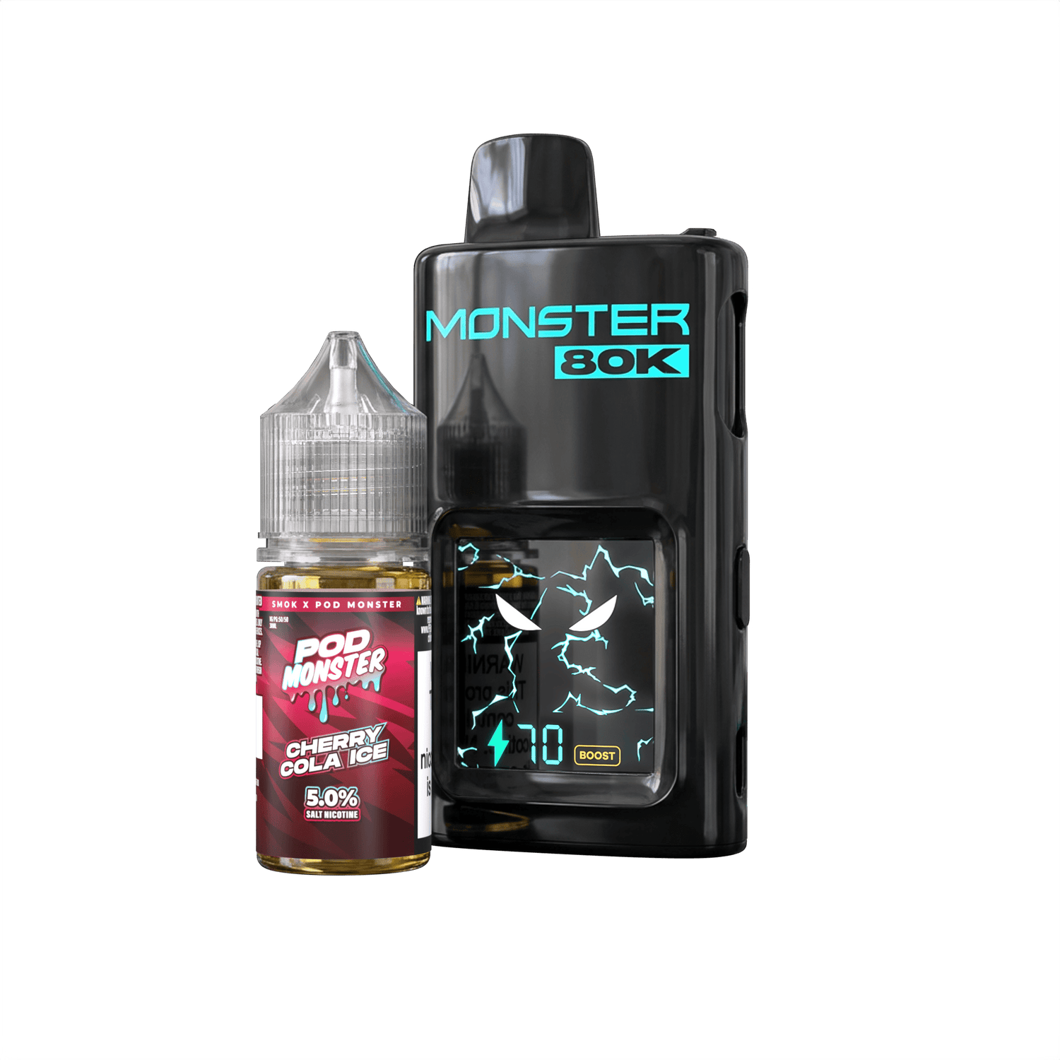 Pod Monster x Smok 80K Refillable Disposable  Giant Vapes