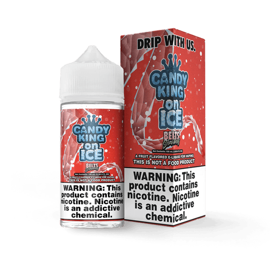 Strawberry Belts on ICE - Candy King on ICE - 100mL