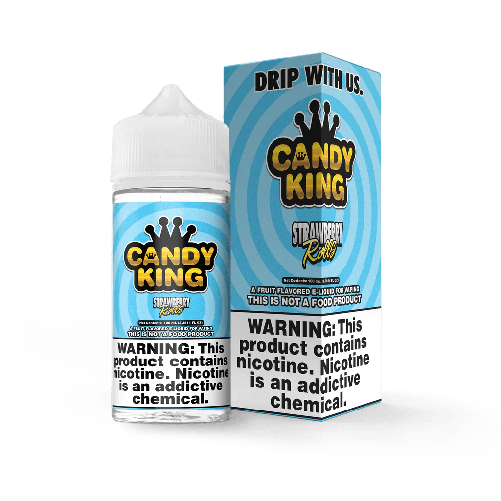 Strawberry Rolls - Candy King - Vape Juice | Giant Vapes Strawberry Rolls - Candy King - Vape Juice | Giant Vapes