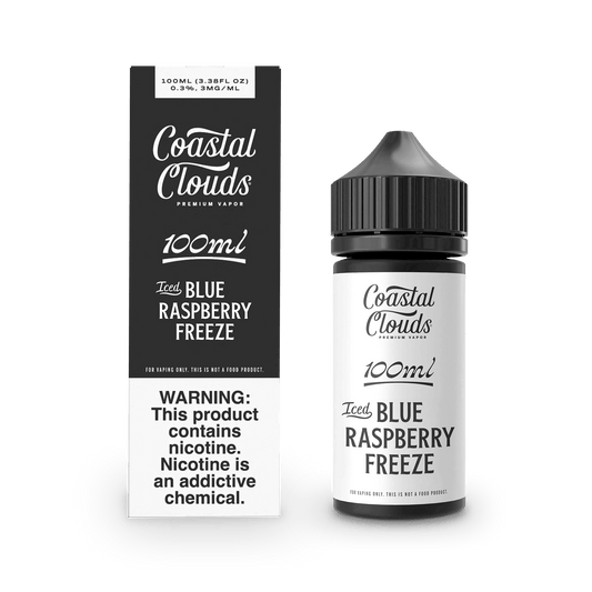 ICED Blue Raspberry FREEZE - Coastal Clouds - 100mL