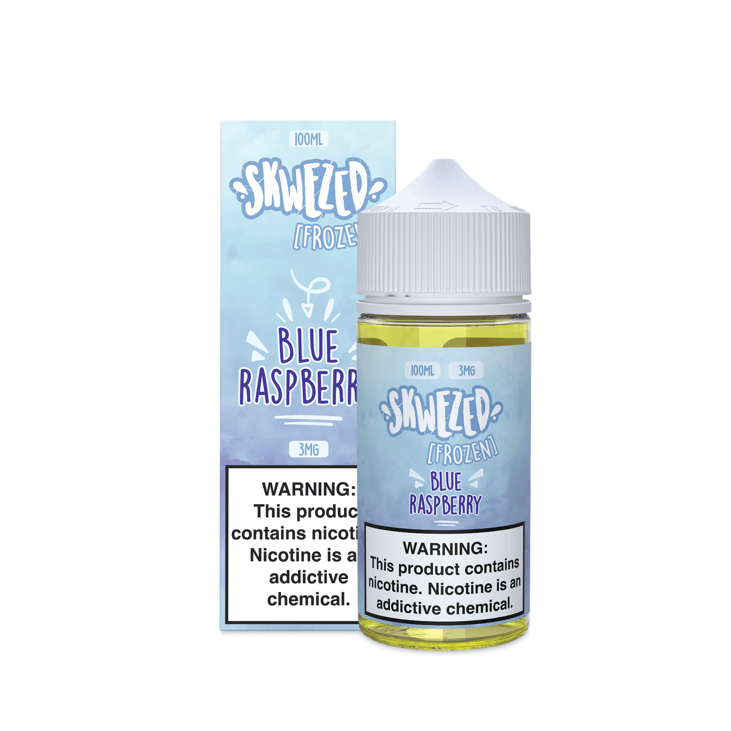 FROZEN Blue Raspberry (Blue Blast) - Skwezed - 100mL