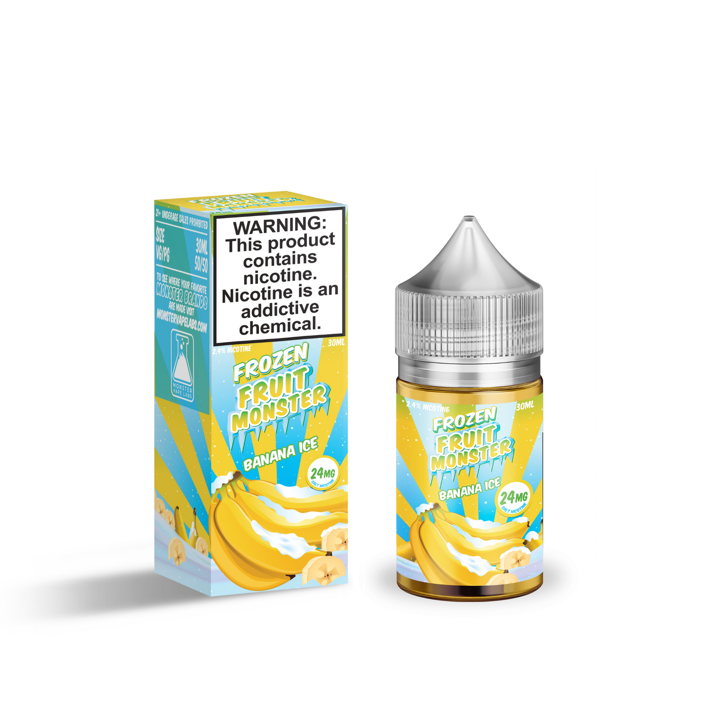 Banana ICE - Frozen Fruit Monster Salts - 30mL