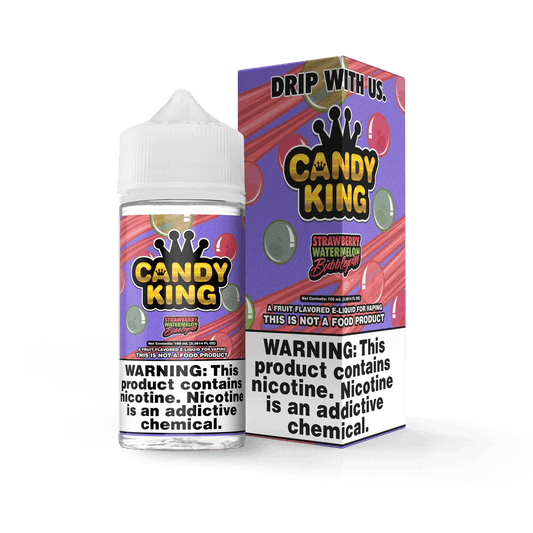 Strawberry Watermelon Bubblegum - Candy King - 100mL