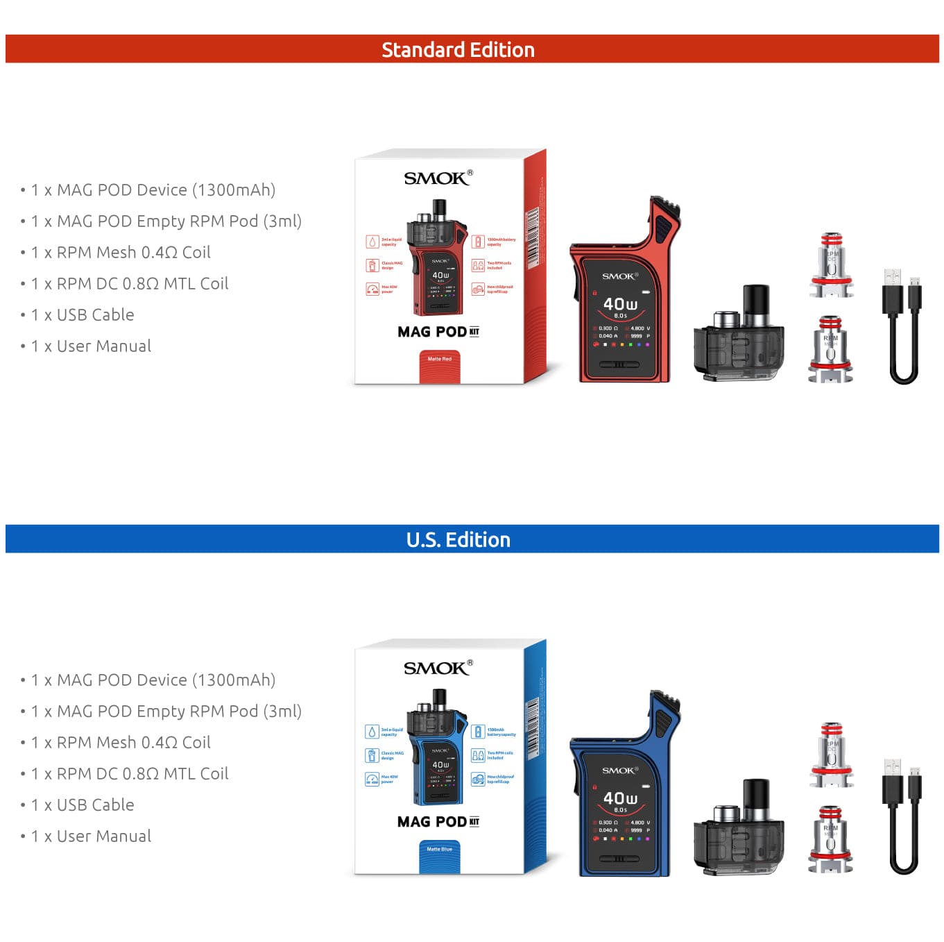 SMOK Mag Pod Starter Kit