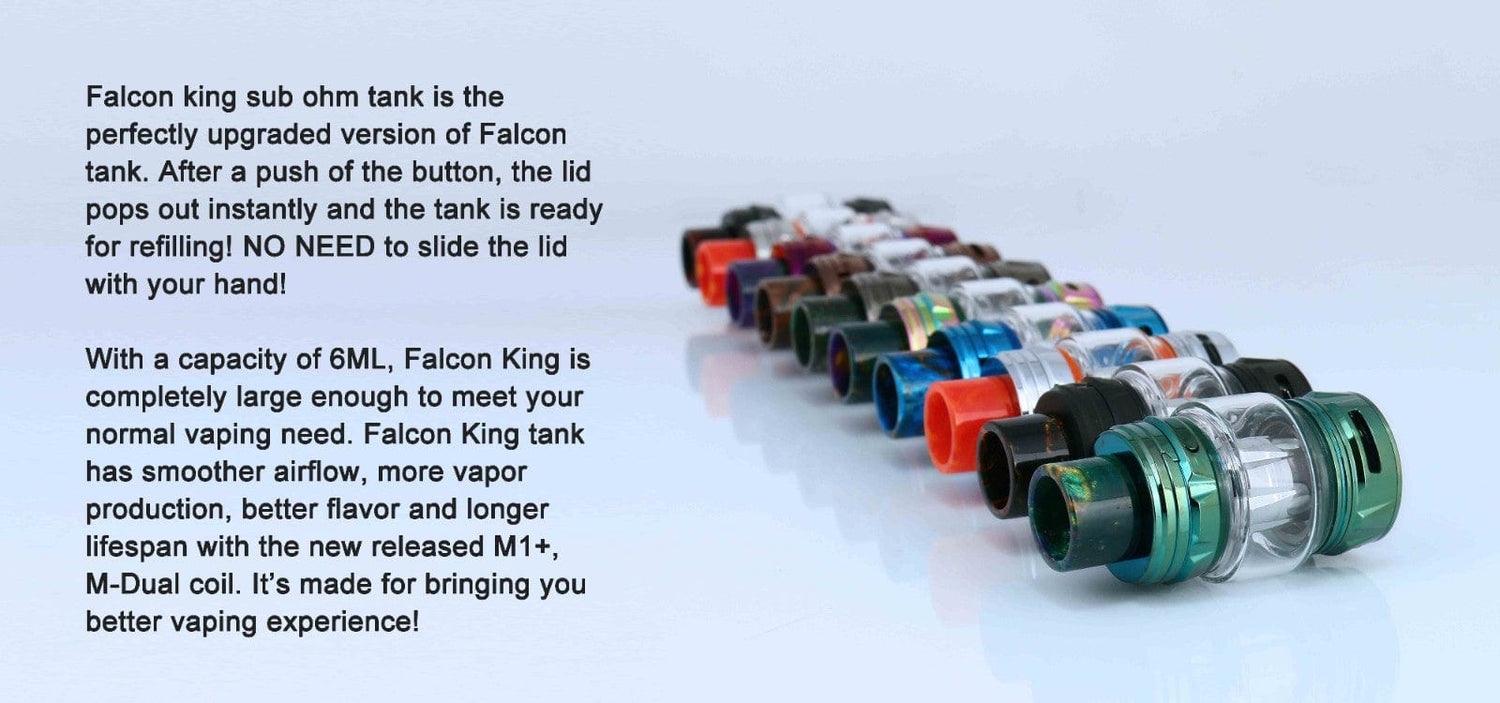 HorizonTech Falcon King Tank - Vape Tank | Giant Vapes HorizonTech Falcon King Tank - Vape Tank | Giant Vapes