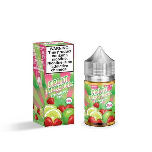 Strawberry Lime - Fruit Monster Salts - 30mL