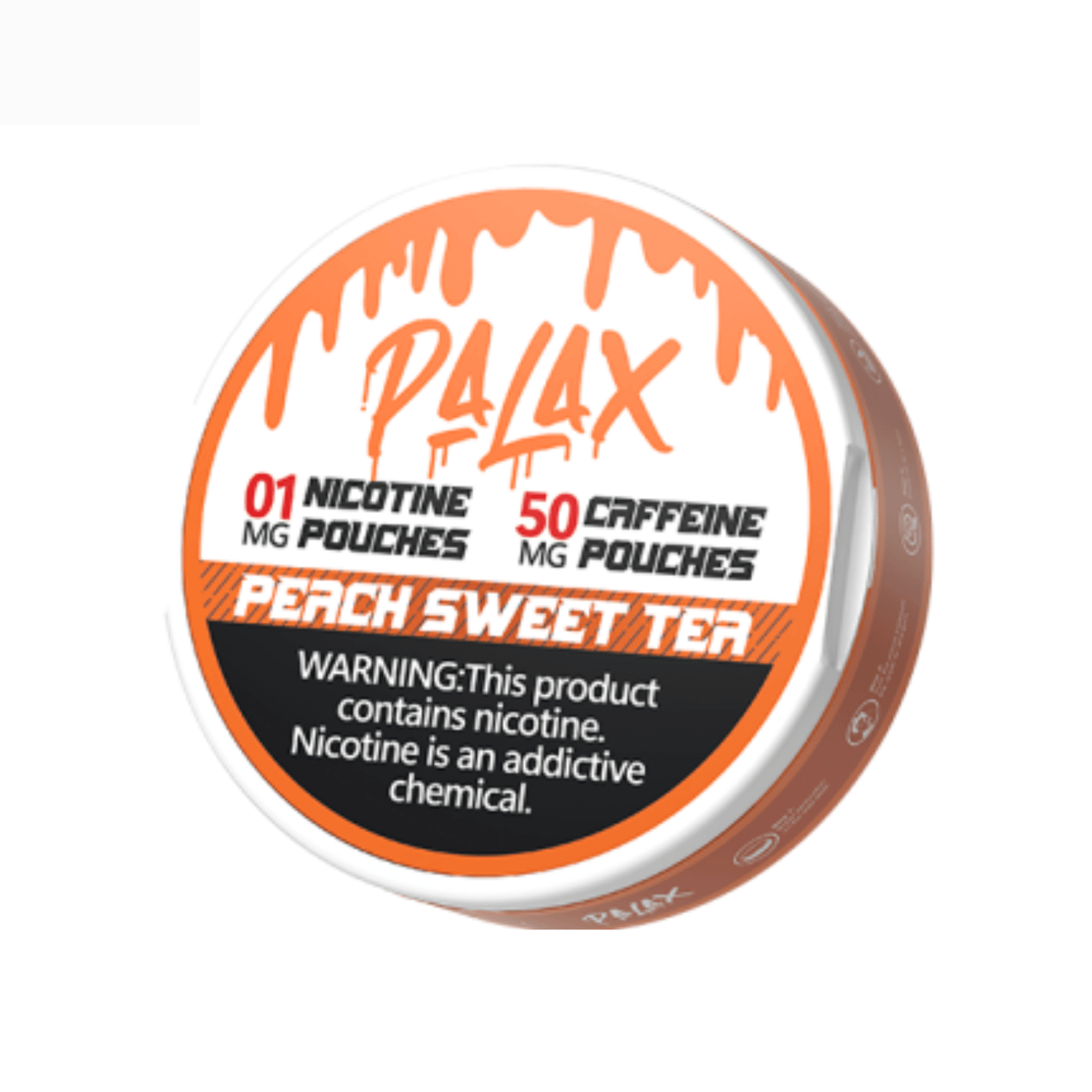 Peach Sweet Tea - Palax Caffeine Nicotine Pouches - 16ct