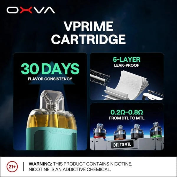 OXVA VPRIME Replacement Pods