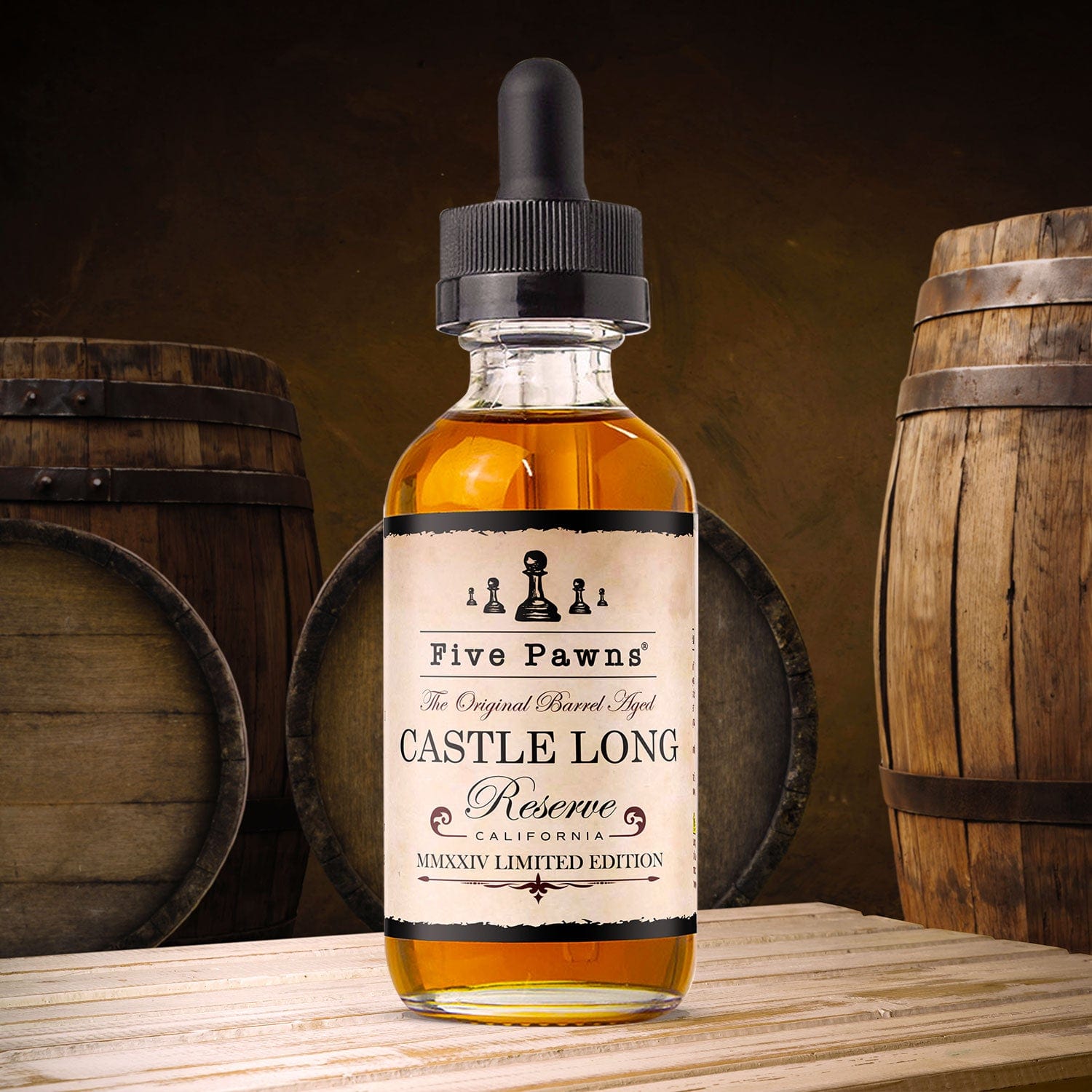 Castle Long Reserve MMXXIV Limited Edition - Five Pawns - 60mL