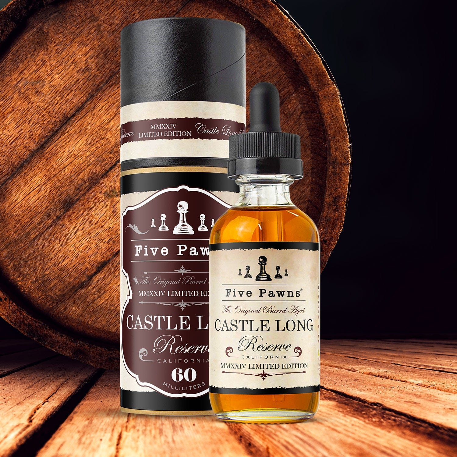 Castle Long Reserve MMXXIV Limited Edition - Five Pawns - 60mL