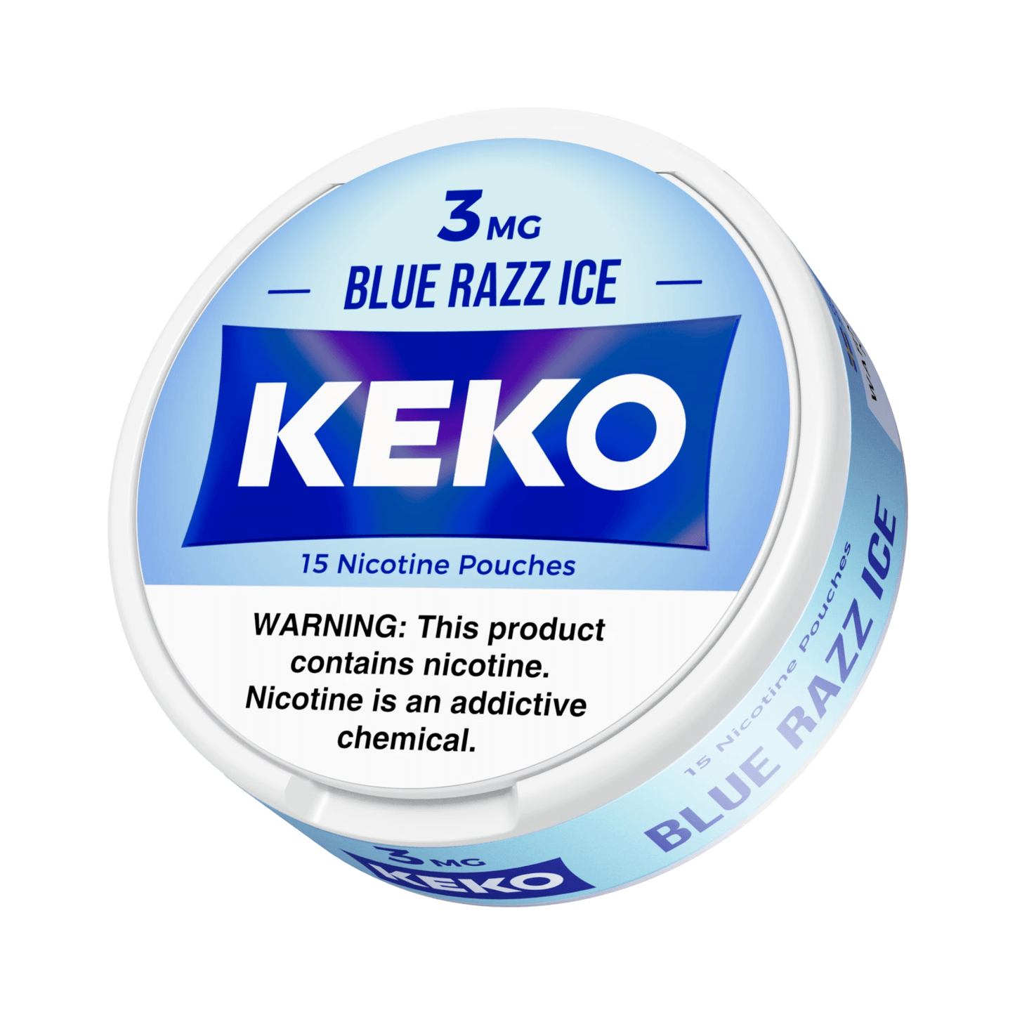 Blue Razz Ice - Keko Nicotine Pouches - 15ct